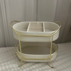 Rachel Zoe White Jewelry Holder